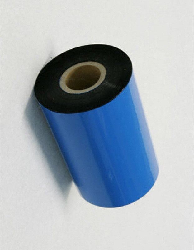 ALLEXTREME Thermal Transfer Barcode Ribbons INK OUTSIDE for Label, Tag, Barcode Printing - Resin Enhanced Wax Ribbon 42mmx200mtr Non Adhesive Paper Label  (Black)