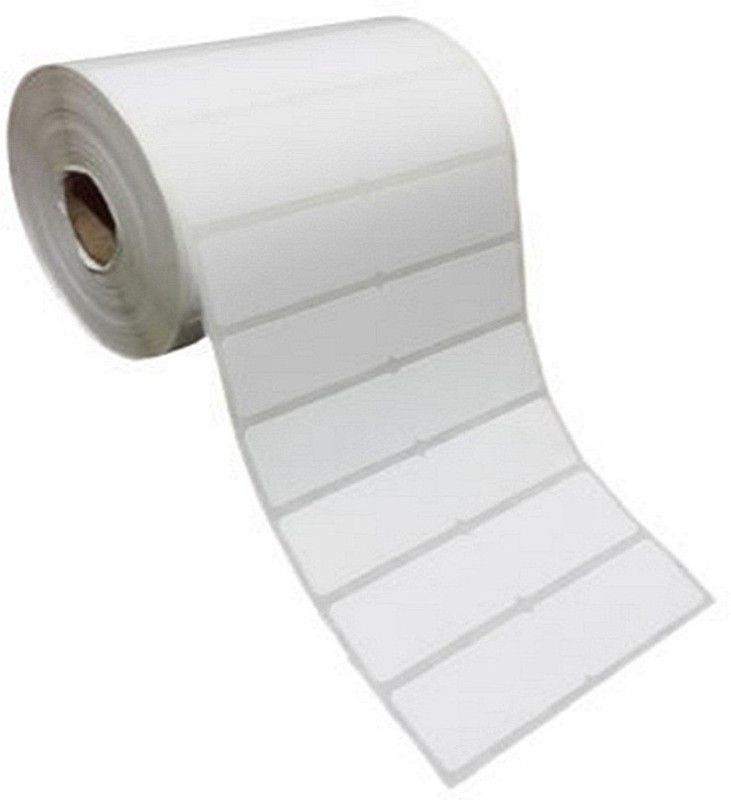 Sevensoft Deveopers 38X25MM Barcode Label (1.5X1 INCH) Self-adhesive Paper Label  (White)