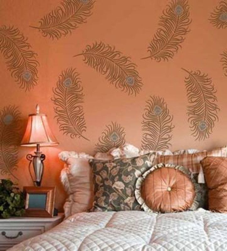 JP 643 JPA_027 WALL TEXTURE STENCIL Stencil  (Pack of 1, TEXTURE WALL PAINTING STENCIL)