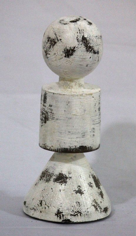 Online Art Effects Re-Cycle Mango Wood Objects Wooden Geometric Object