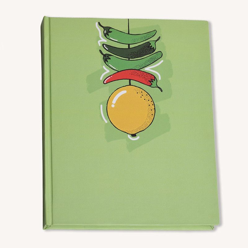 Papboo Hardvover B5 Diary Ruled 140 Pages  (Nimbumirchi)