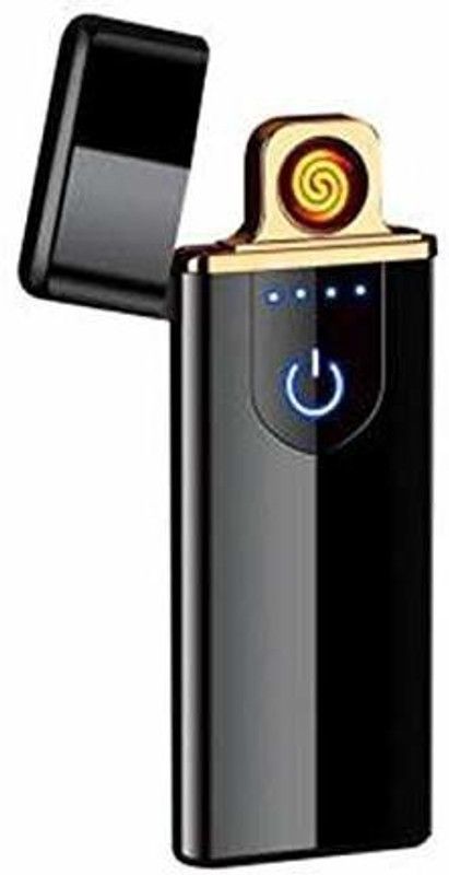 ZEPAD USB Charging Finger Touch Cigarette Pocket Lighter Pocket Lighter  (black)