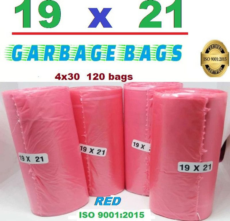 BRUZZLINE B_19x21 ( black ) 04 ROLL Medium 12 L Garbage Bag  (120Bag )