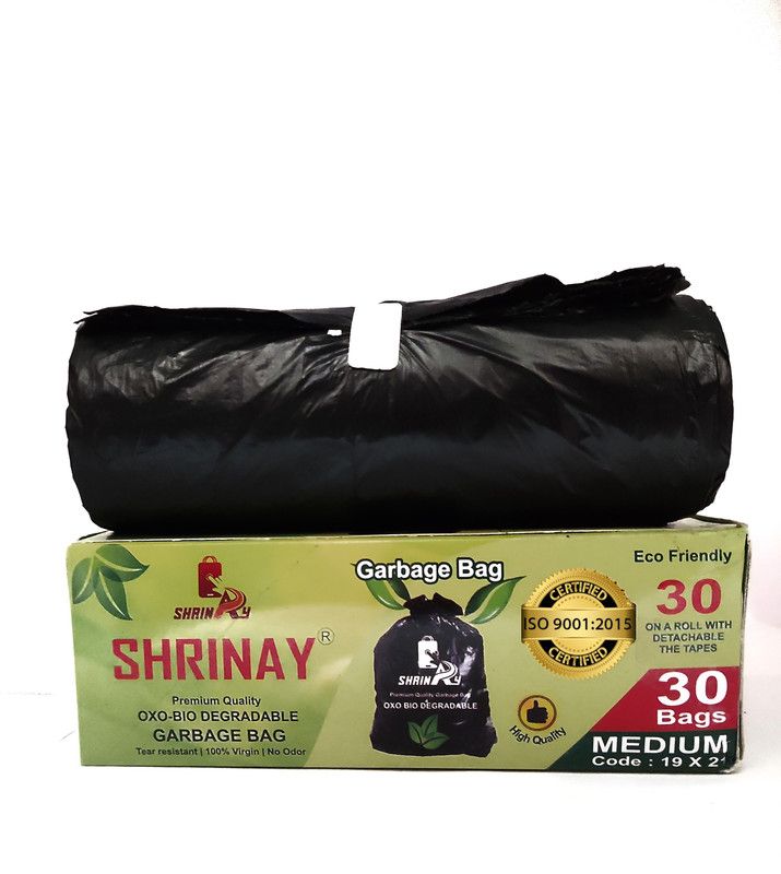 MJ Exim DCL--04 GARBAGE FOR KITCHEN Medium 13 L Garbage Bag  (120Bag )