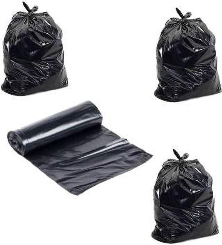 MJ Exim ALAGSA5BL Medium 13 L Garbage Bag  (150Bag )