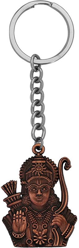 M Men Style God Shree RamCopper Keychain SKey2022290 Key Chain