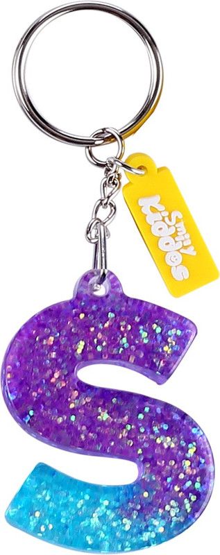 smily kiddos Sparkle Alphabet 'S' Key chain Key Chain