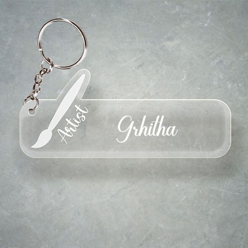 SY Gifts D2 Artist Keychain With Grhitha Name Key Chain