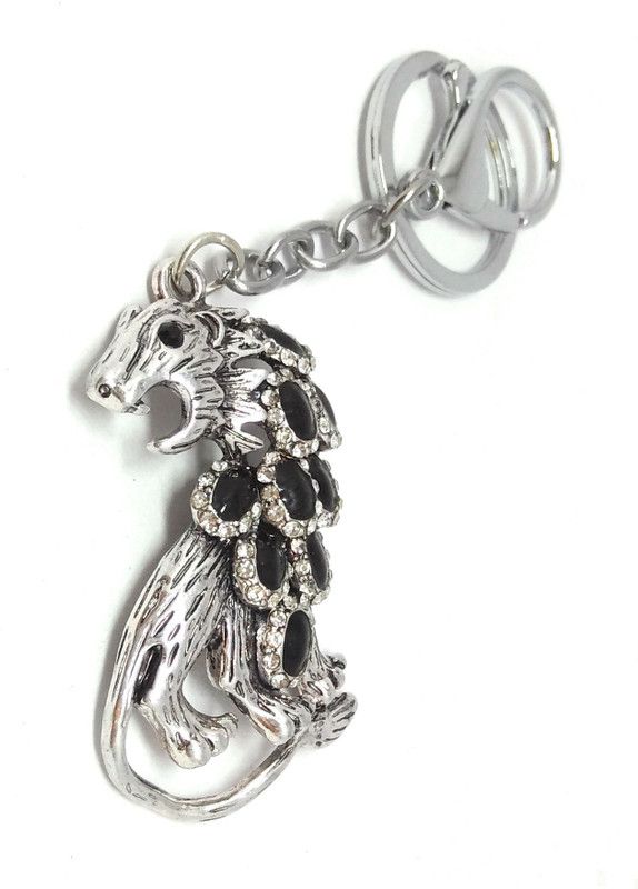Shiani Designer Lion Tiger Metal Key Chain