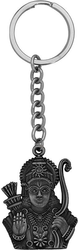M Men Style God Shree RamGrey Keychain SKey2022291 Key Chain