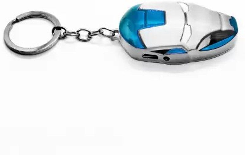 Teczest Marvel Avenger IronMan Blue Premium Quality Keychain Key Chain