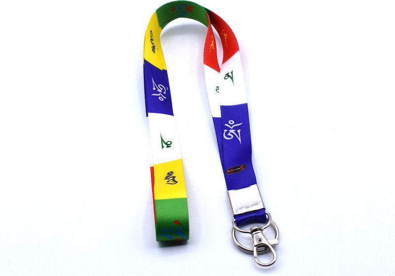 Da Teen Tibetan Lanyard Lanyard  (Multicolor)