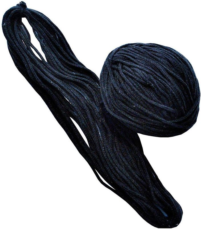 VAMA Black Thread Nazar Suraksha Thread Evil Eye Protector Thread For tabeez, Nazar battu , Jewellery making thread Payal & Pooja Thread  (50 m Pack of1)