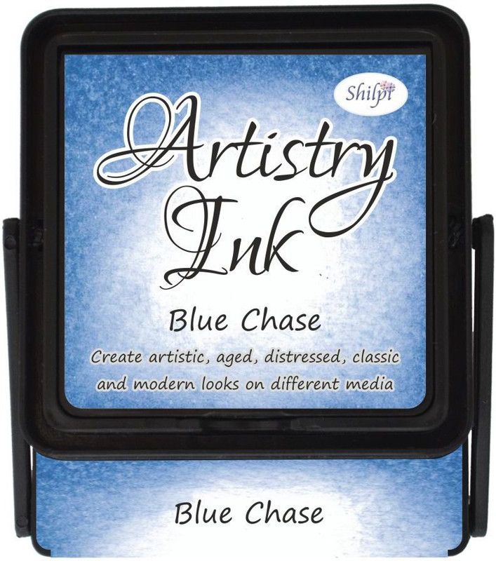 SHILPI Blue Chase  (Set Of 1, Multicolor)
