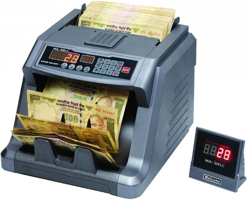 maxsell max50 + Note Counting Machine  (Counting Speed - 800 notes/min)