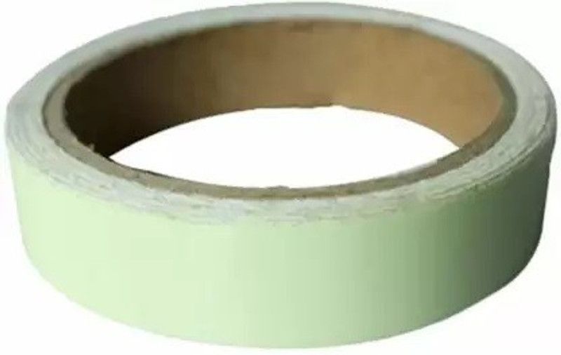 WLEWORLDLOOKENTERPRISES ™ Waterproof tape For Cycle/Bike/Cooler/Fan/Room/Table/Hall ,Multipurpose Decorate Fluorescent Tape, Non-Toxic, for Stairs,Walls,Steps 3 meter Pack Of 1 | (Automatic)  (Set of 1, Green)
