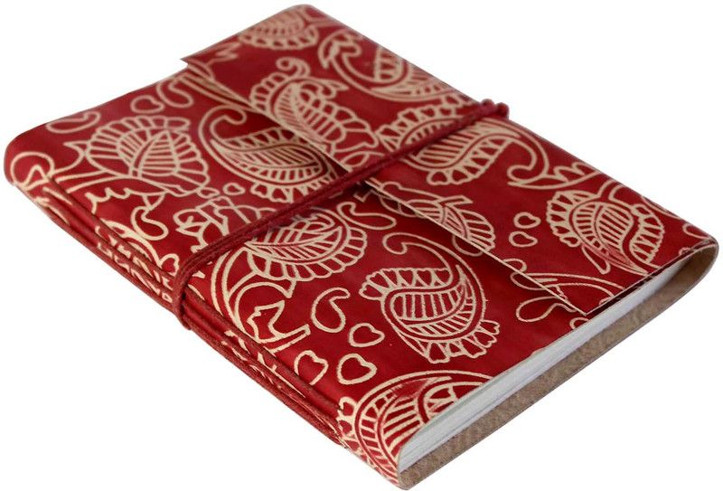 Camlon Exports Handcrafted Gift Regular Diary Unrolled 96 Pages  (Brown)