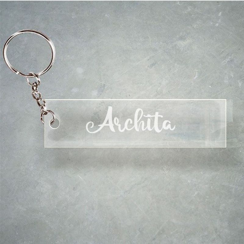 SY Gifts Archita T Name Keychain F1 6271 Key Chain