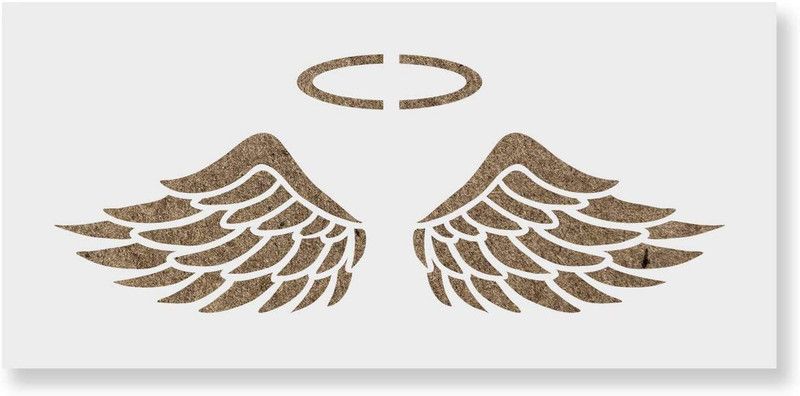 IVANA'S Art & Craft Mylar Stencil for Crafts and Decorations Size - 12