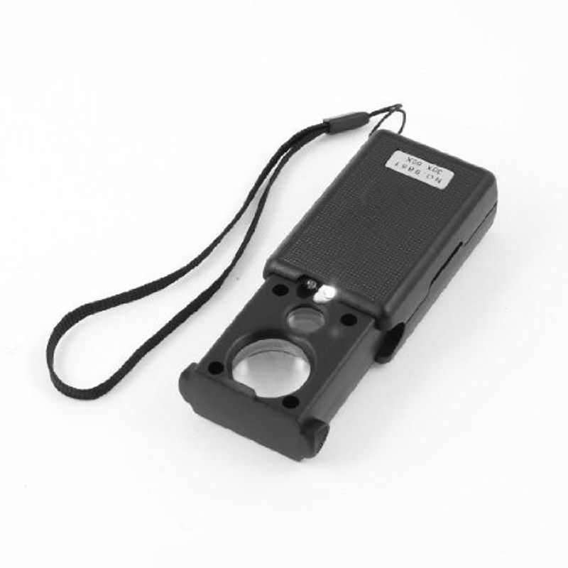 Star Magic Loupe 30X & 60X Magnifying Glass  (Black)