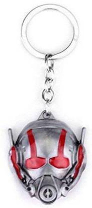 lullbee Marvel Super Hero Avengers Endgame Ant Man Mask 3D Key chain Golden Key Chain
