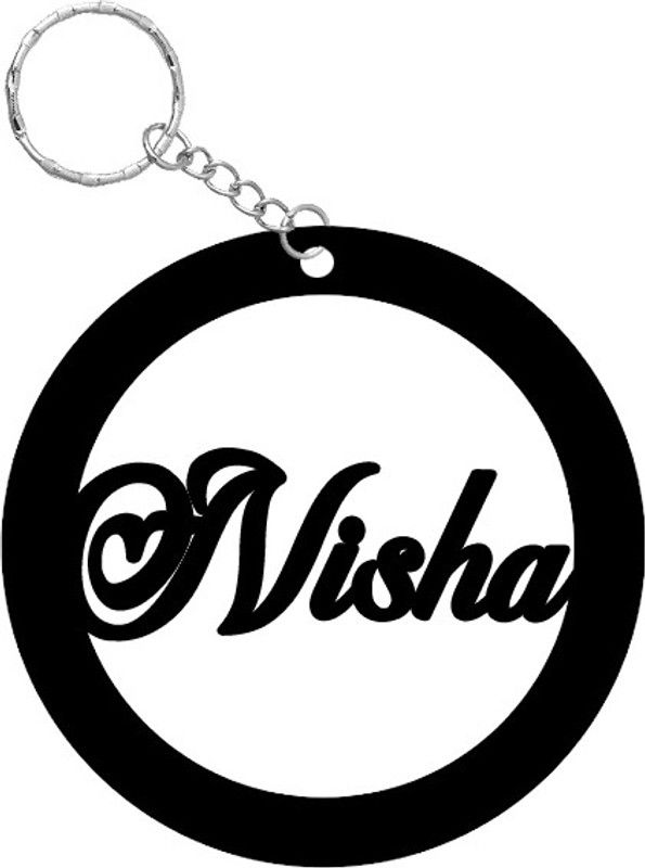 SY Gifts SYG Nisha Name Keychain 784 Key Chain