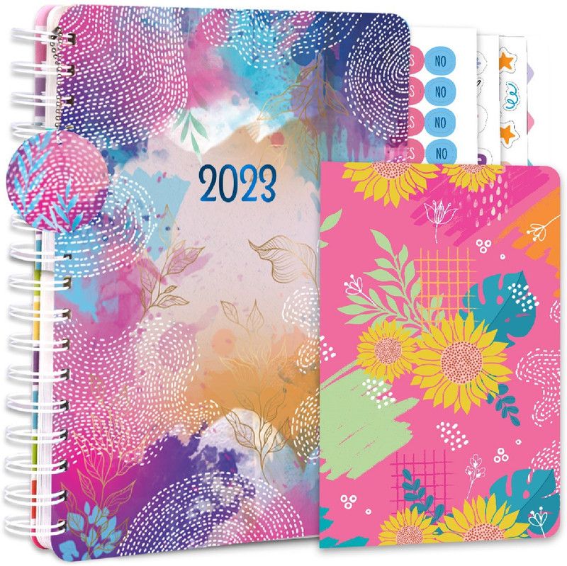 Doodle Happiness Journal Blushed Hues B5 Planner/Organizer Single Ruled 268 Pages  (Blushed Hues)