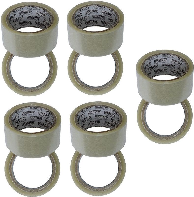 KD WONDER Single side Handheld Cello tape (Manual)  (Set of 10, Transparent)