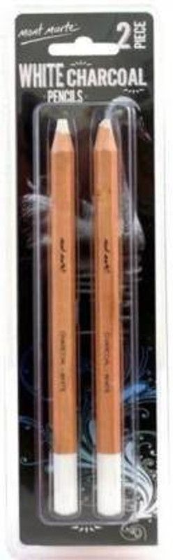 Hardbrixx Art Creation Round Shape Shaped Color Pencils  (Set of 2, White)