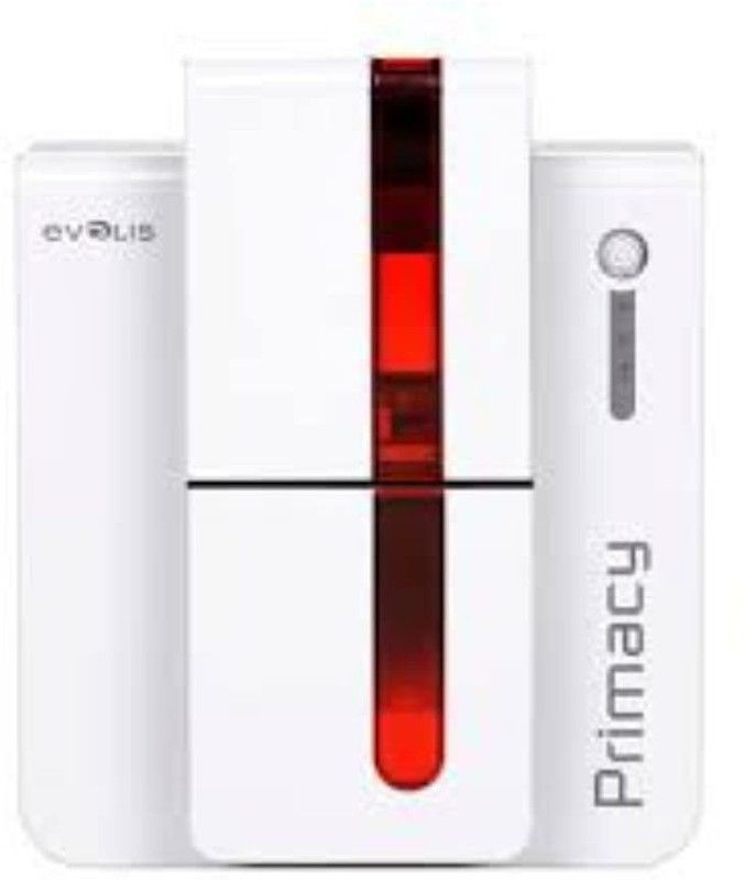 Evolis PM1H0000RD Multi-function Color Thermal Transfer Printer  (White, Toner Cartridge)