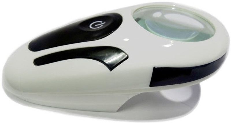 Star Magic Touch Control Switch 5X Magnifying Glass  (White)