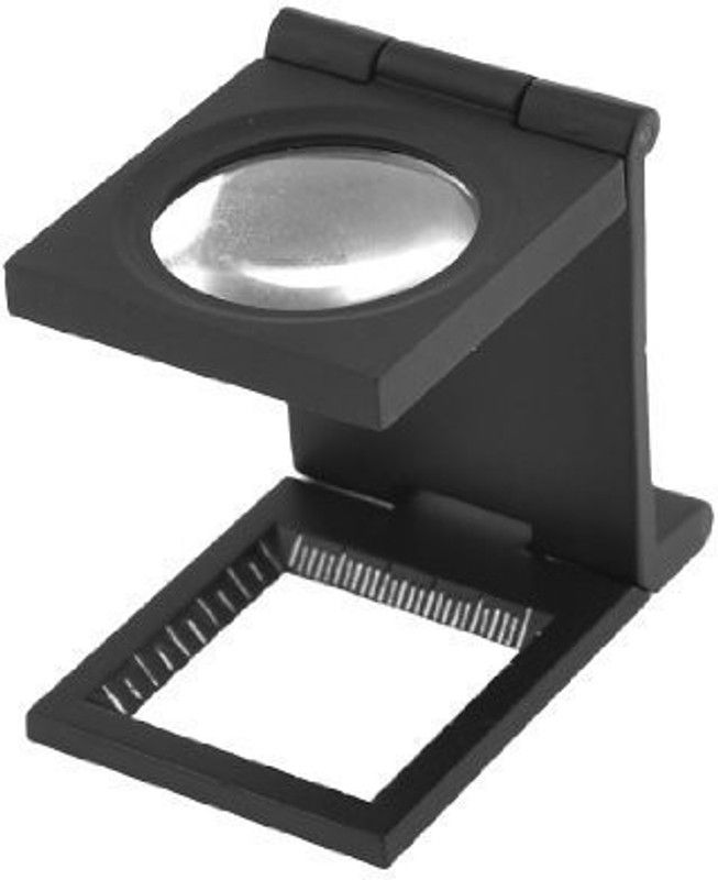Star Magic Loupe With Scale 10X Magnifying Glass  (Black)