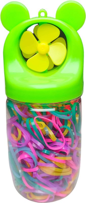 AMACO Small Disco Elastics Stretchy Hair Tie Ponytail Hair Rubber Band for Kids YT107 Hair Rubbar Elastic Rubber Band  (Pack of 1)