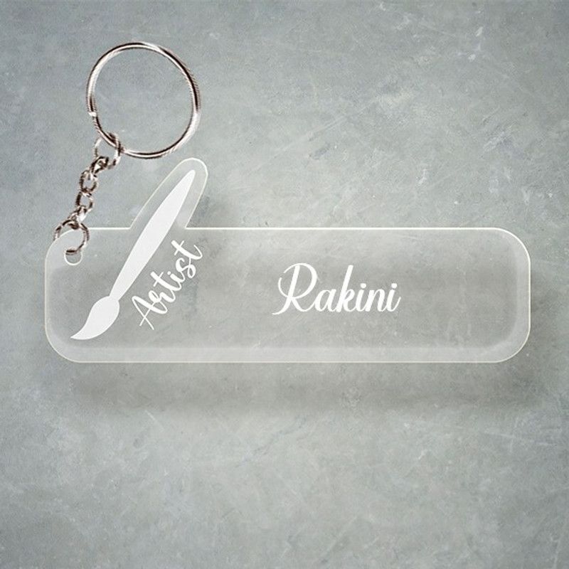 SY Gifts D2 Artist Keychain With Rakini Name Key Chain