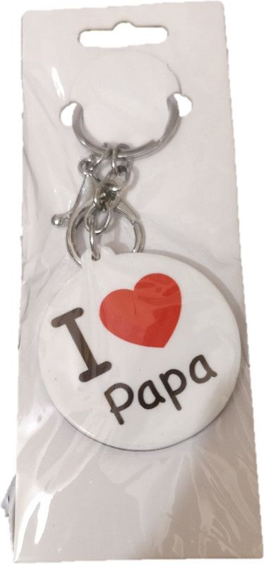 BORING I Love U papa Perfect keychain Key Chain