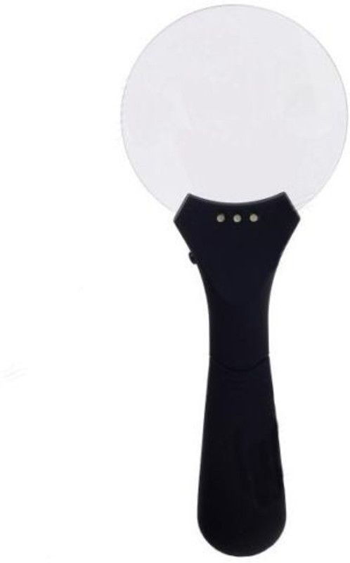 Pia International Rimless 3led Inbuilt Compass 3X 4.5X Magnifying Glass  (Black)