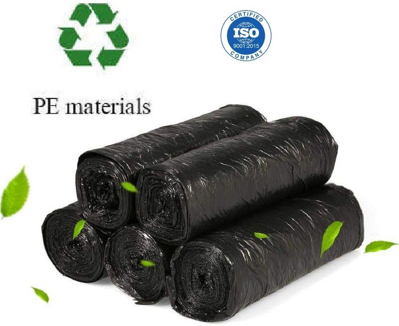 GCG PACK garbageblackmed05 Medium 150 L Garbage Bag  (5Bag )