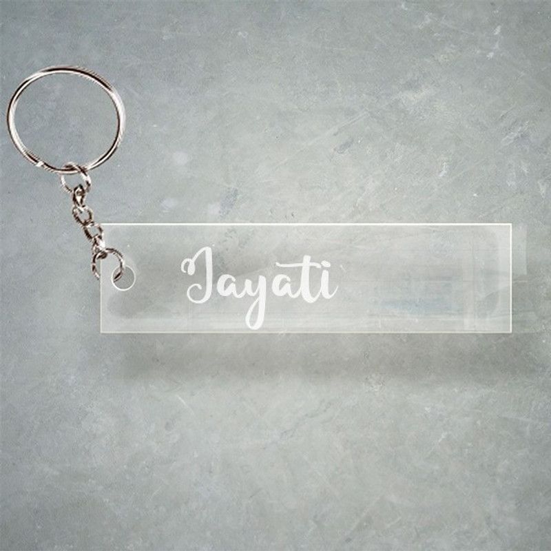 SY Gifts Jayati T Name Keychain F1 7612 Key Chain