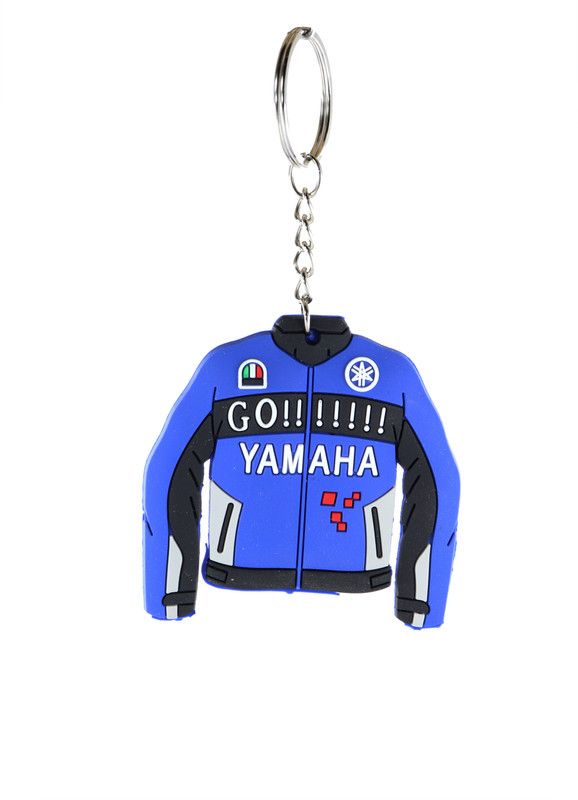 AVI Doublesided Jacket Blue Key Chain