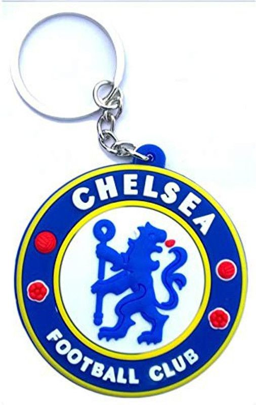 TUBTION Chelsea Football Club Sports Rubber Key Chain Key Chain