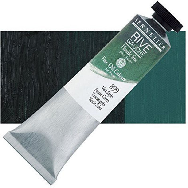 SENNELIER Rive Gauche Artist Oil Color 200 ml Forest Green  (Set of 1, Forest Green)