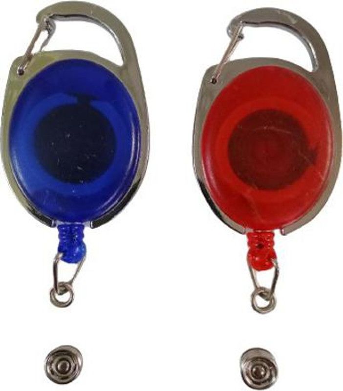 S Mark Plastic ID Badge Holder  (Pack of 1)