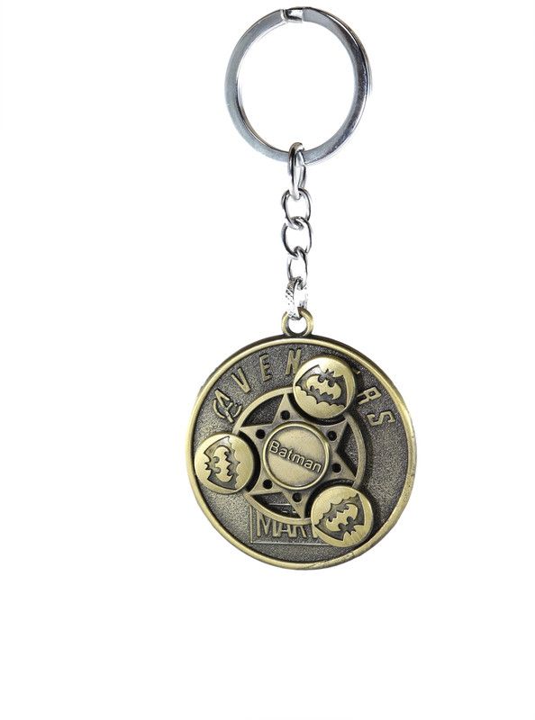 AVI Golden Revolving Batman (Pack of 1 ) Key Chain