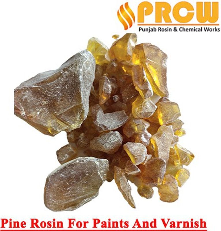 Punjab Rosin Pine Rosin For Good Oil Solubility | Solvent Solubility And Water Resistance | Light Colour | High Brightness | Good Transparency | Good Solubility | Low Viscosity-100 Gm Gloss Varnish  (100 ml)