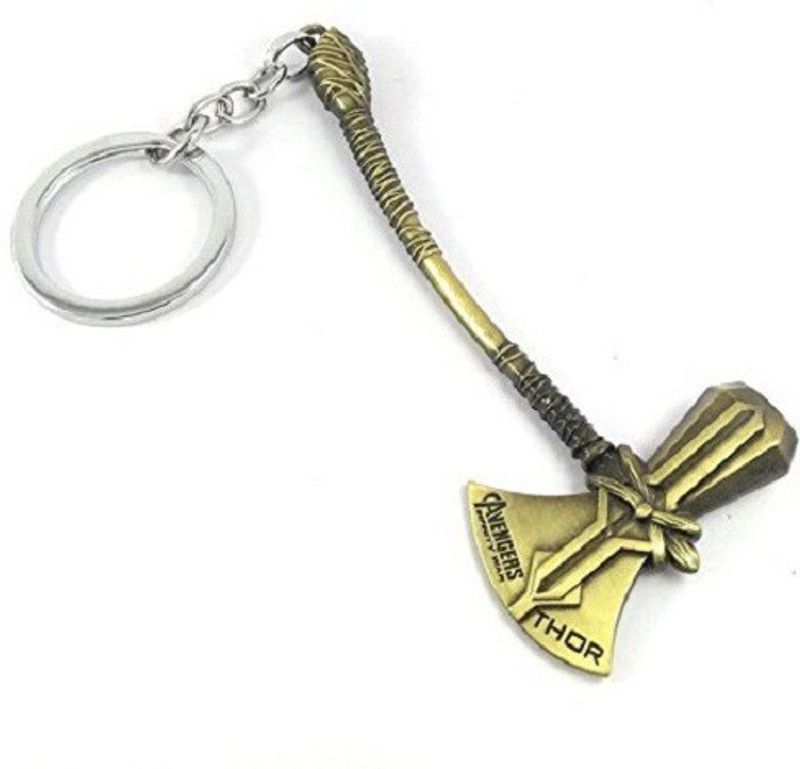 gtrp Avengers Superhero Gold Metal Ring Key Chain Key Chain Key Chain