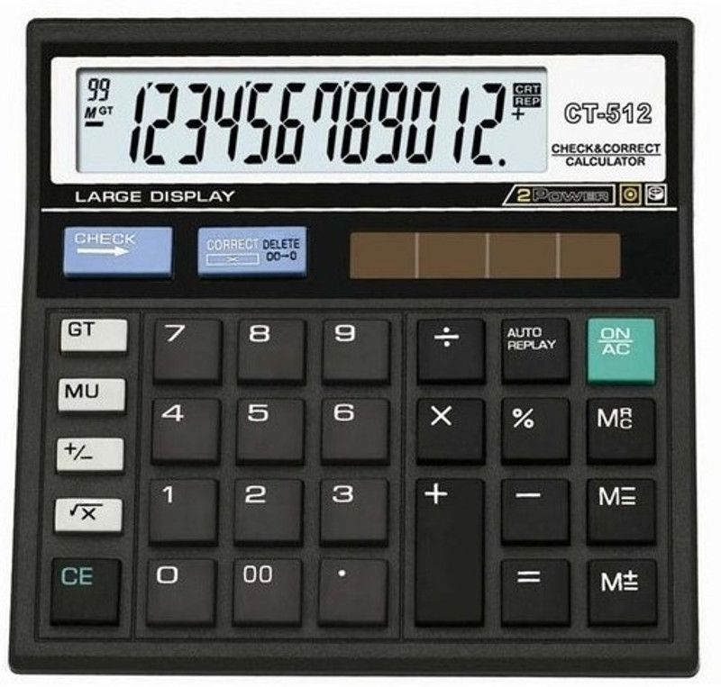 Crozier CT-512 CT-512 Majestic Basket 12 DIGIT BUSINESS & Financial Calculator Financial Calculator  (12 Digit)