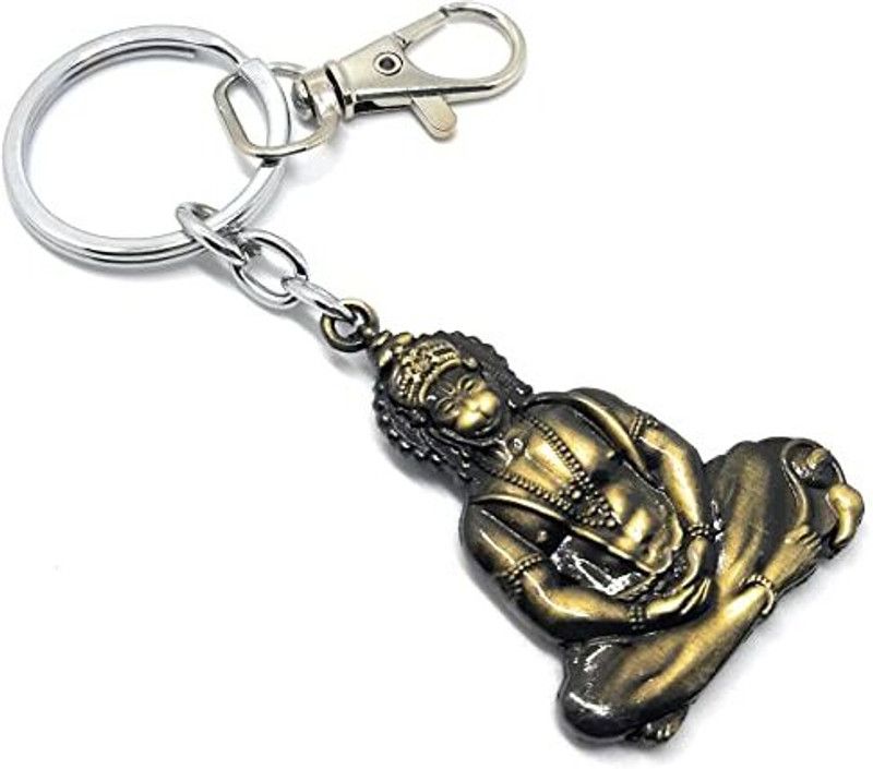 Electro Factory Hanuman Pavanputra Bajrangbali Key ring for Bike Car House Office Home Keys Key Chain