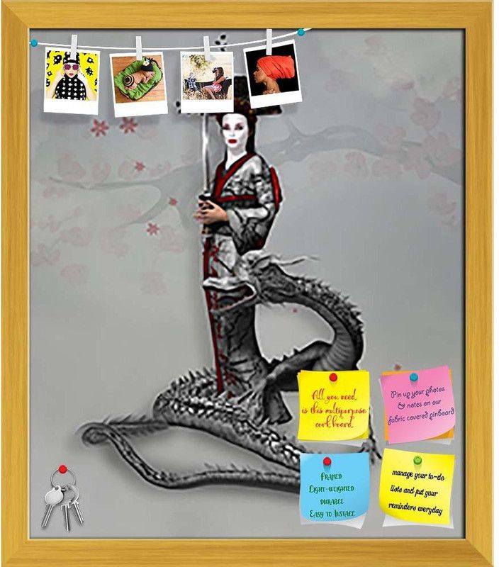 Artzfolio Cork Bulletin Board  (Multicolor 20 x 23.3 inch (51 x 59 cms))