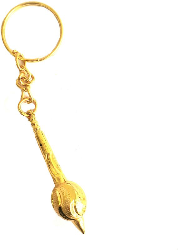 ShopTalk Lord Hanuman Metal Gada Key Chain