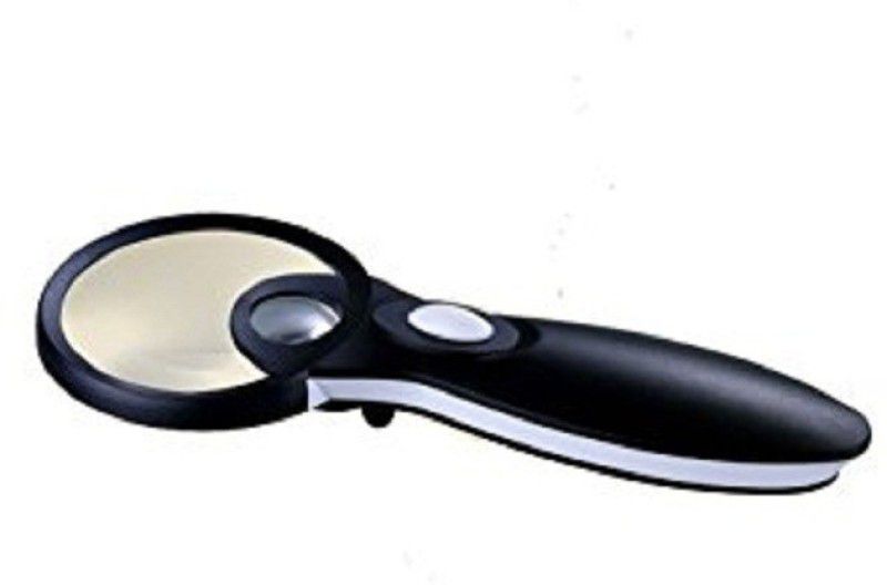 Sukot Magnifying Glass 8D - 12D Magnification 21mm - 70mm Magnifier  (Black)